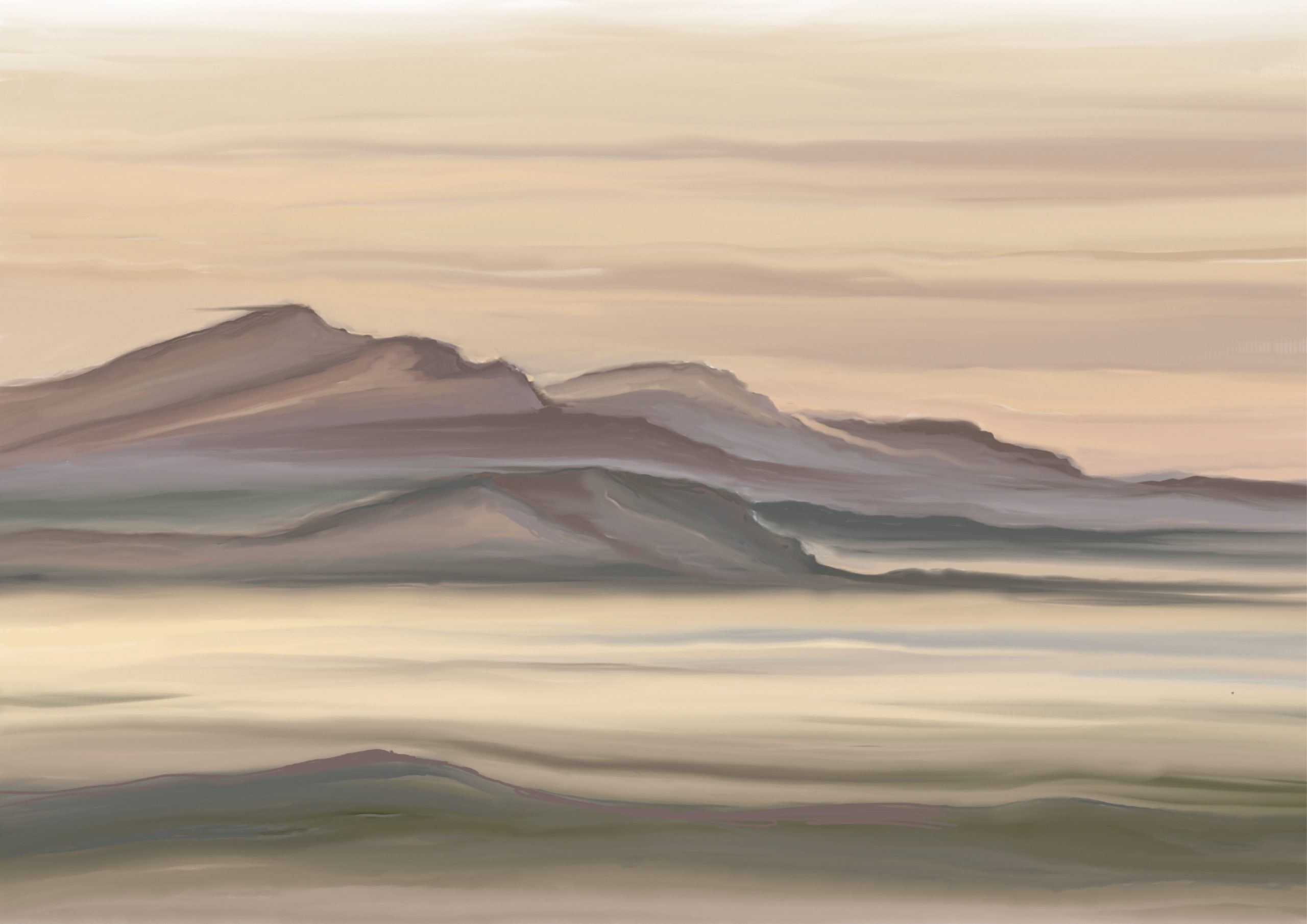Landscapes_Trotternish Ridge Spring_A3